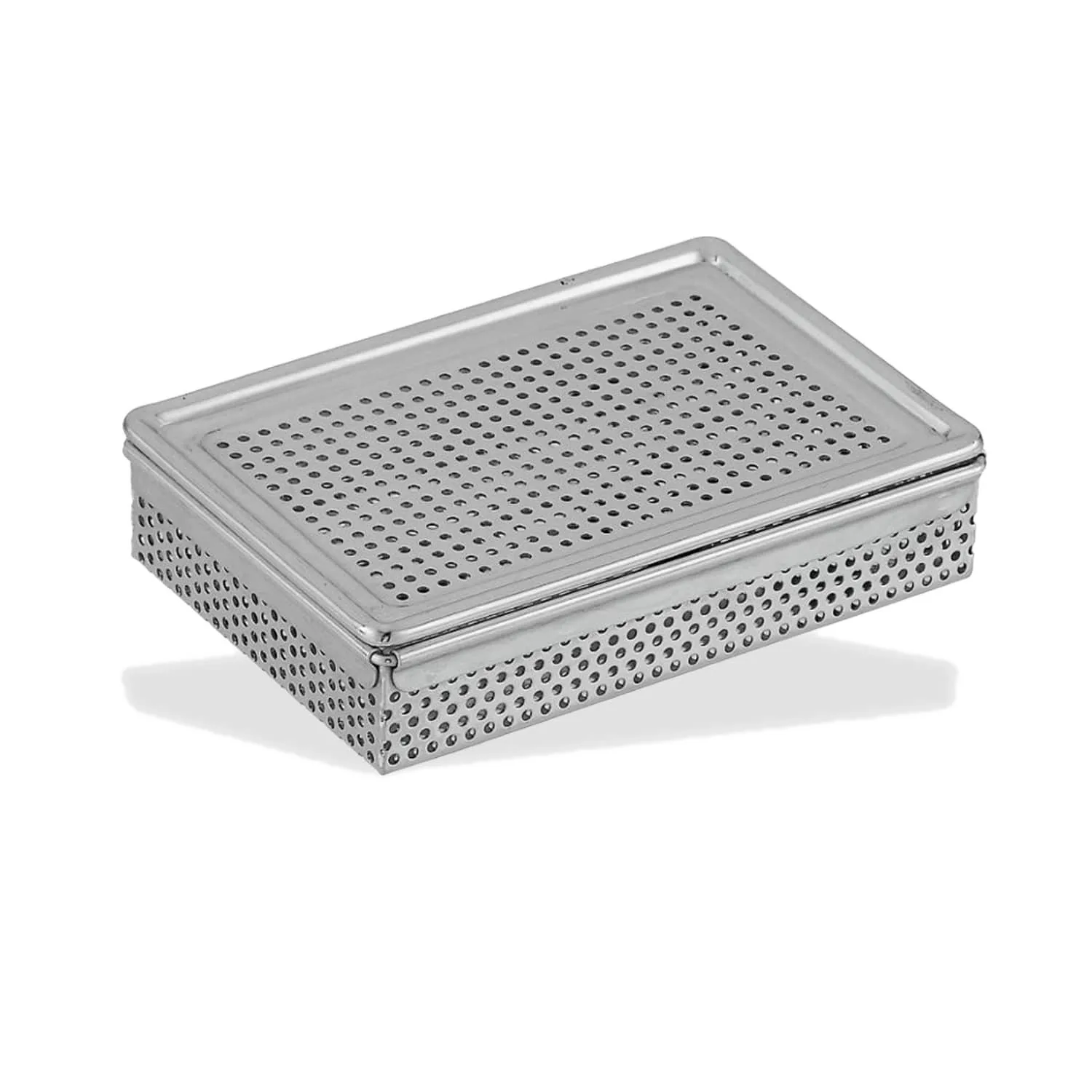 Surgical Instrument Box — Perforated Trays