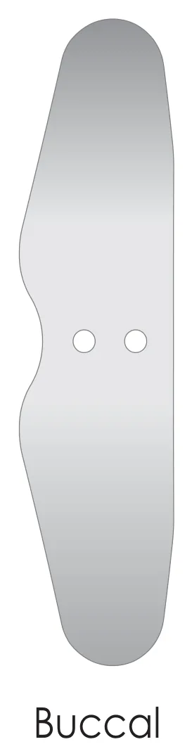 Steel Mirrors — Orthodontic Set of 7