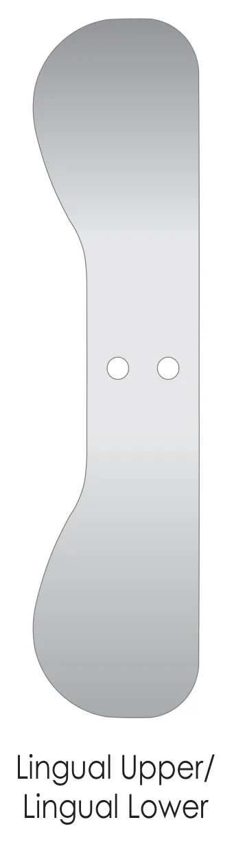 Steel Mirrors — Orthodontic Set of 7