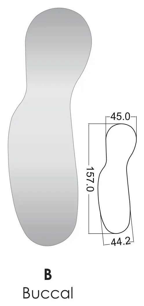 Steel Mirrors — IntraOral Photo, Stainless Steel
