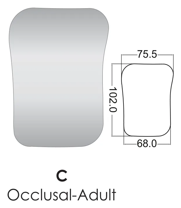 Steel Mirrors — IntraOral Photo, Stainless Steel