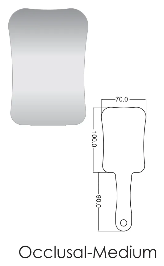 Steel Mirrors — IntraOral Photo, Stainless Steel