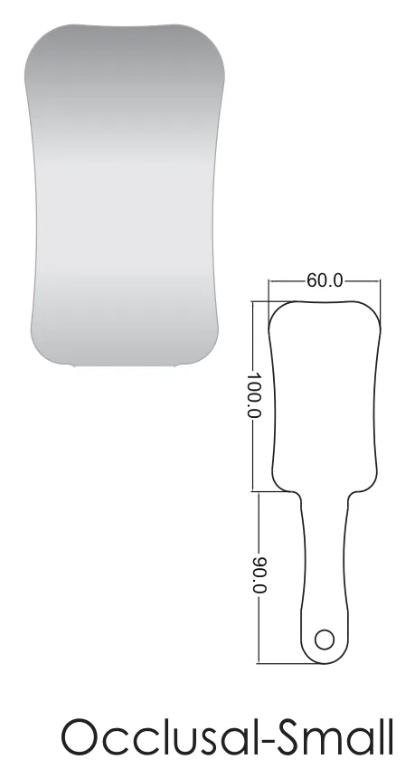 Steel Mirrors — IntraOral Photo, Stainless Steel