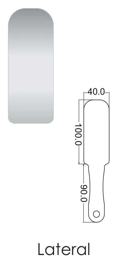 Steel Mirrors — IntraOral Photo, Stainless Steel