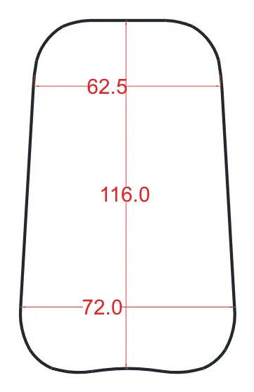 Steel Mirrors — IntraOral Photo, Glass Two-Sided