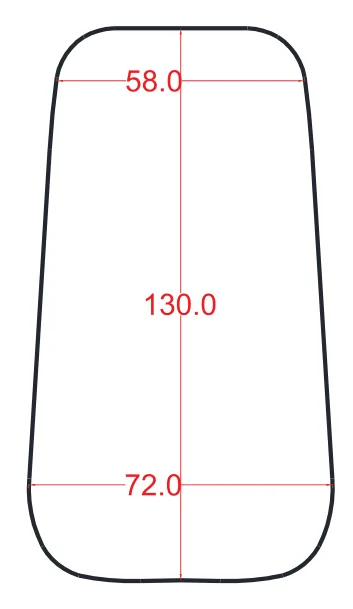 Steel Mirrors — IntraOral Photo, Glass Two-Sided