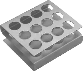 Tube rack — 2 piece